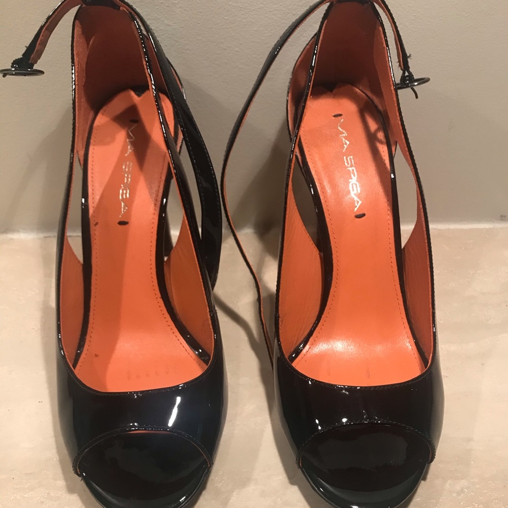 Via Spiga peep toed heels